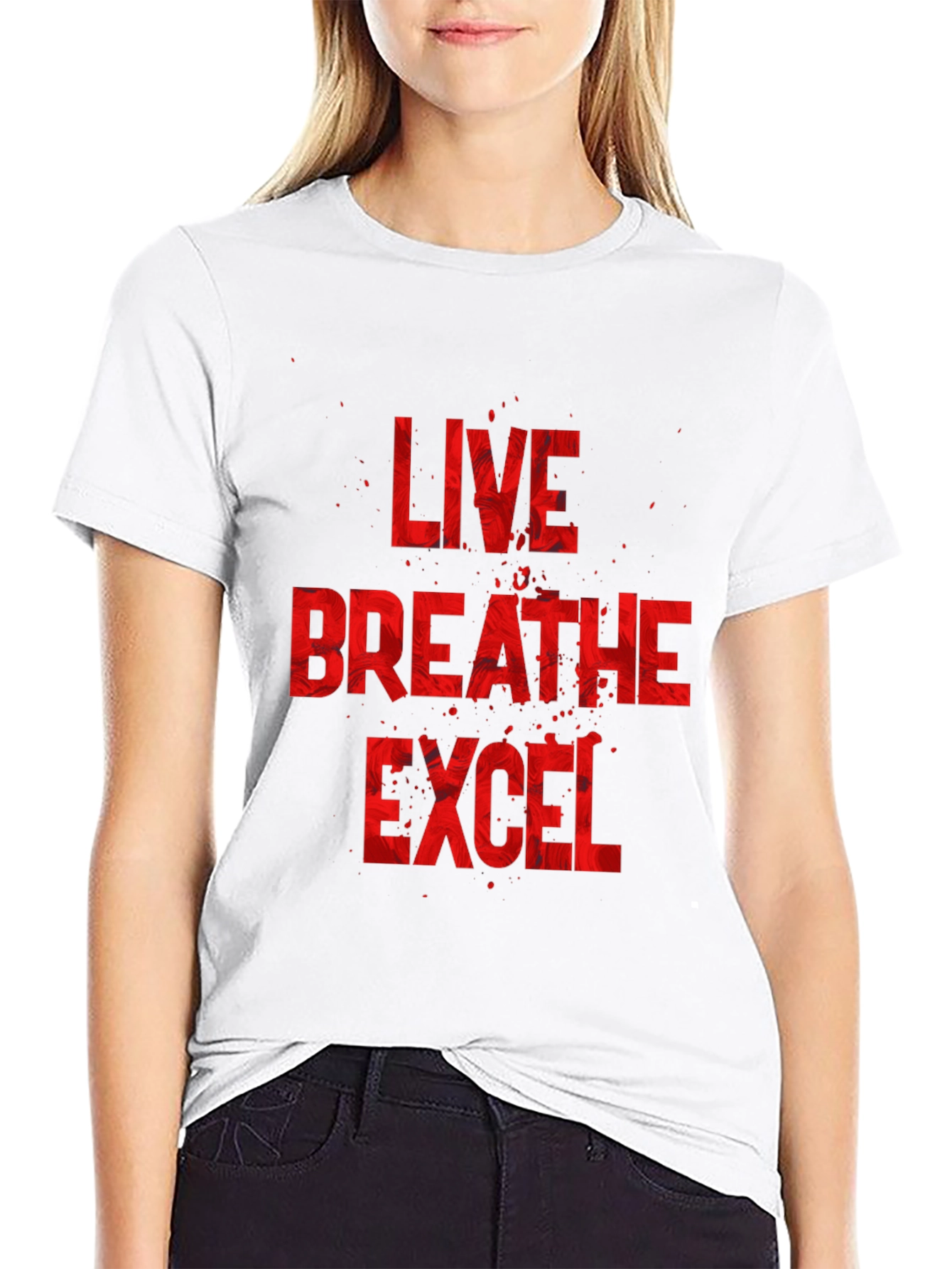 Live Breathe Excel Graphic Tee