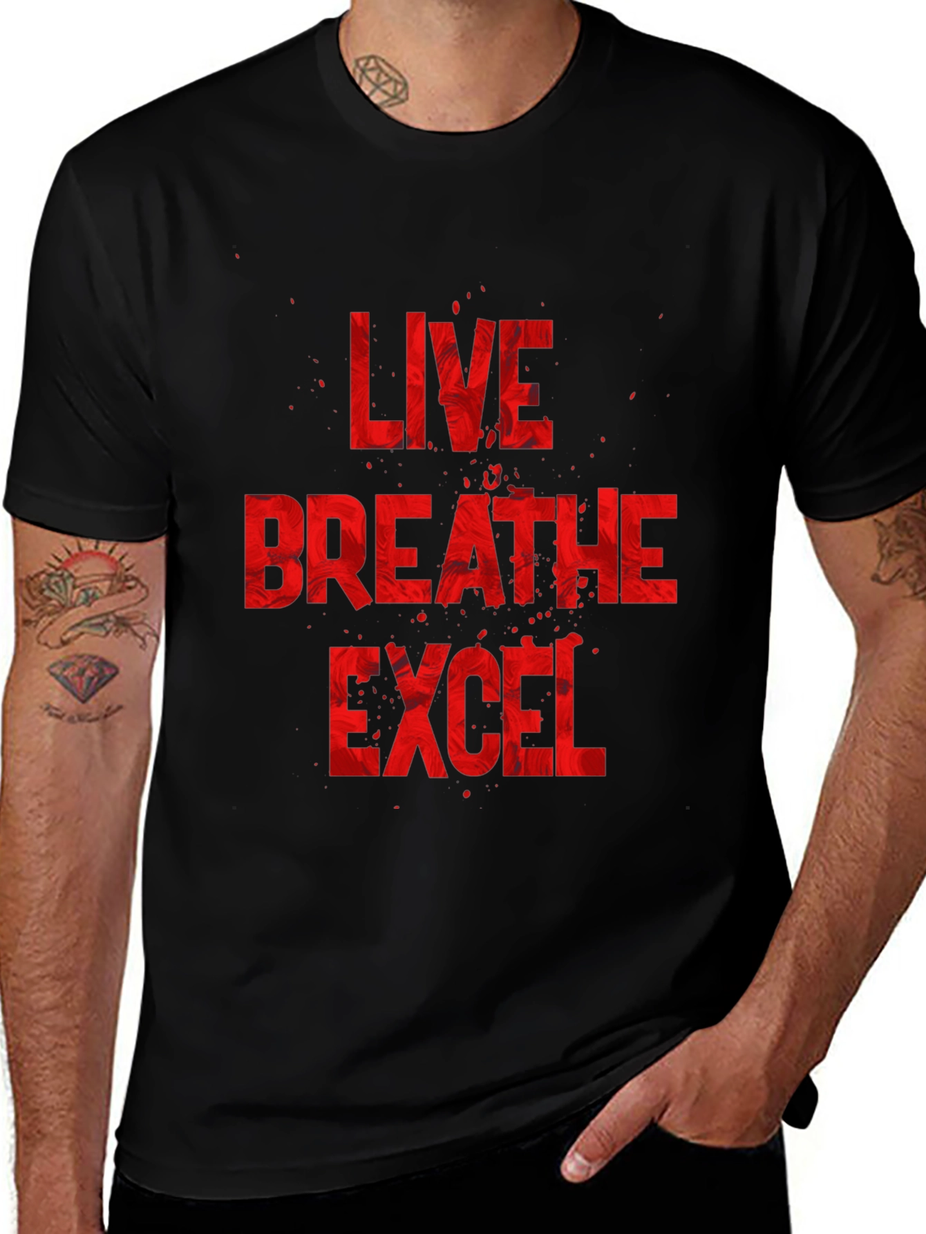 Live Breathe Excel Graphic Tee