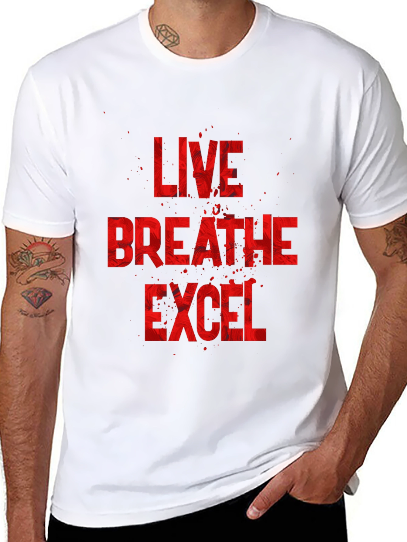 Live Breathe Excel Graphic Tee