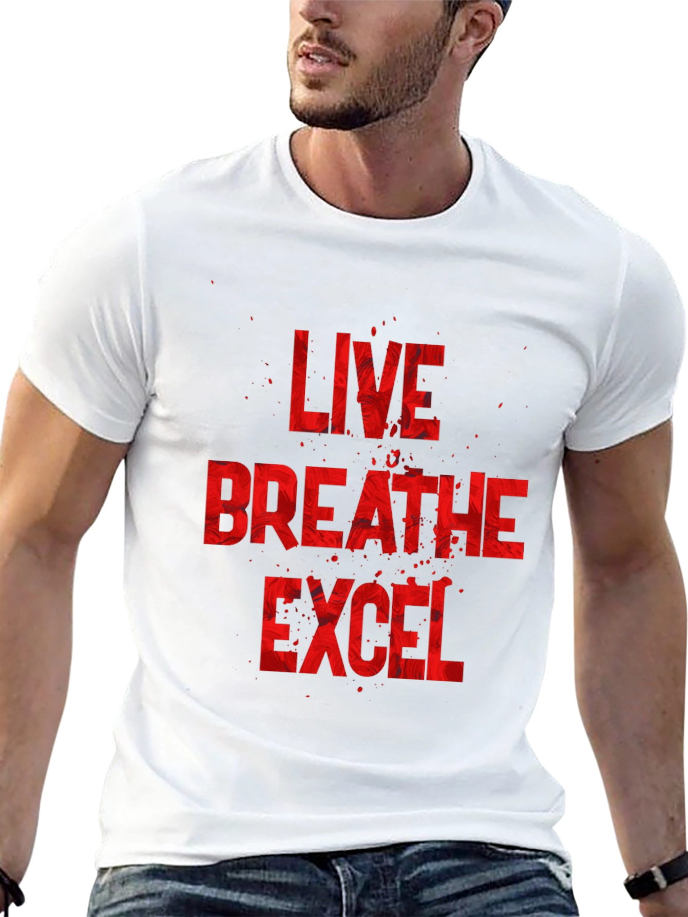 Live Breathe Excel Graphic Tee