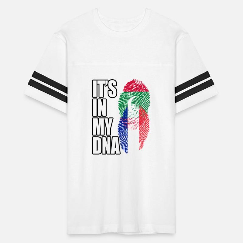 Maldivian And French Mix Heritage DNA Flag