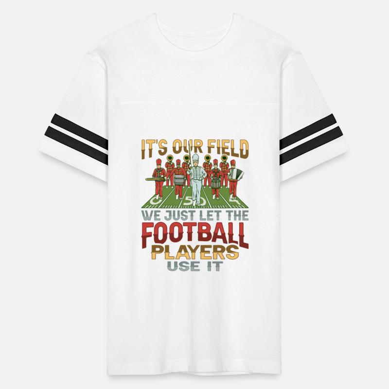 Marching Band Football Design for a Drum Major