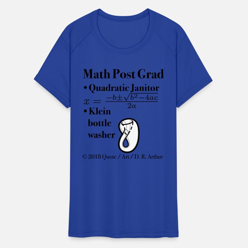 ► Math Post Grad Quadratic Equation & Klein Bottle