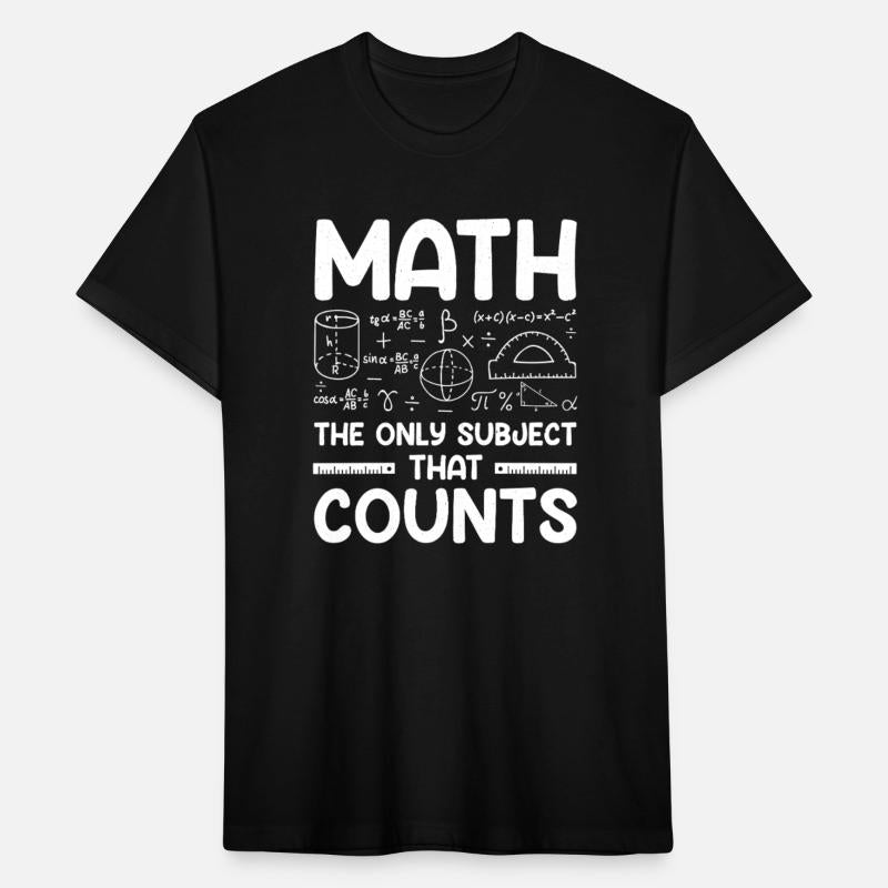 Math the only subject that counts math teacher