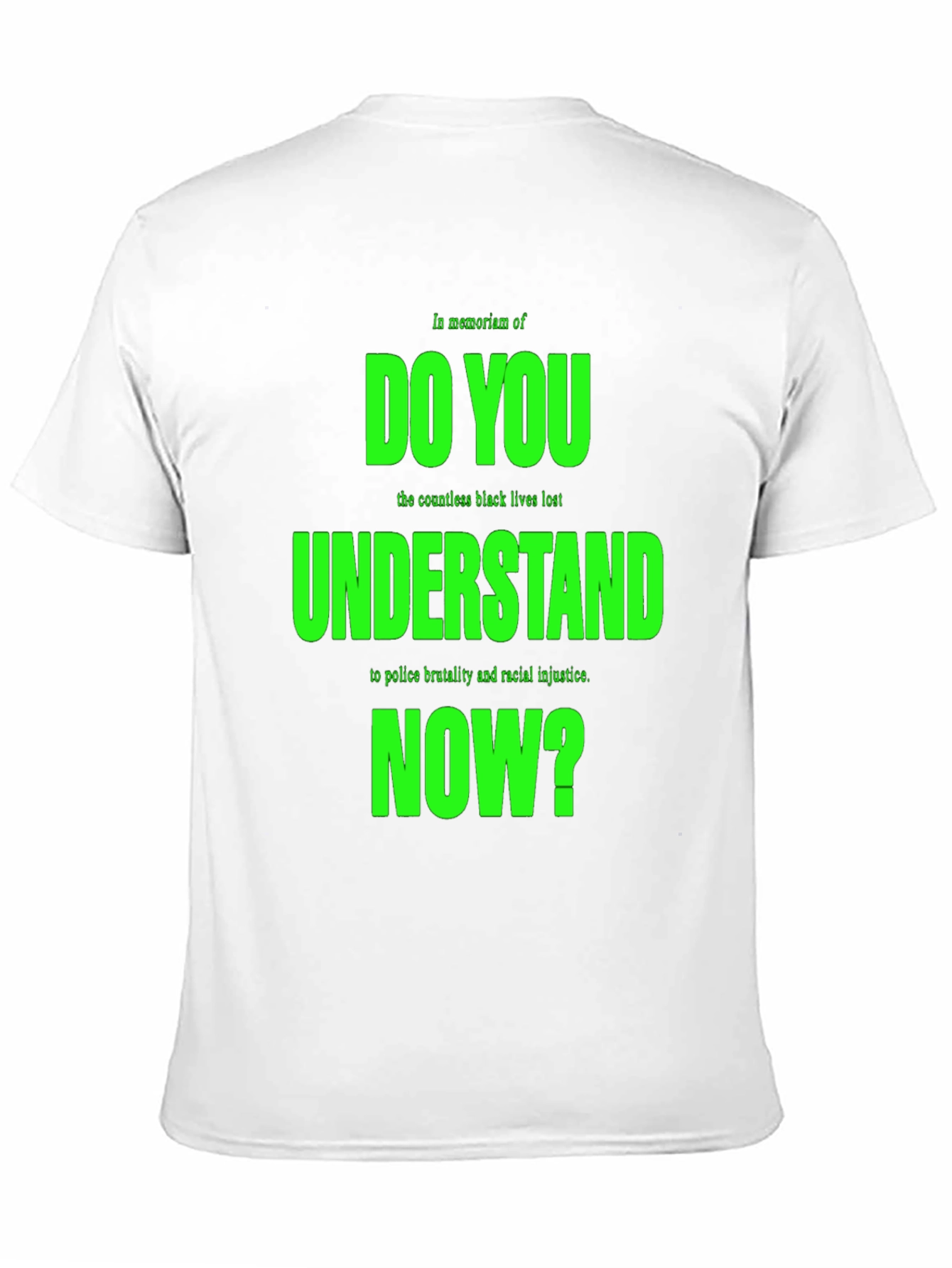 Statement T-Shirt - Black Lives Matter