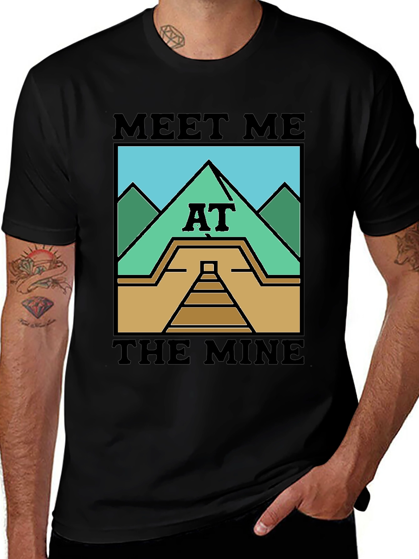 Meet Me At The Mine Graphic Tee