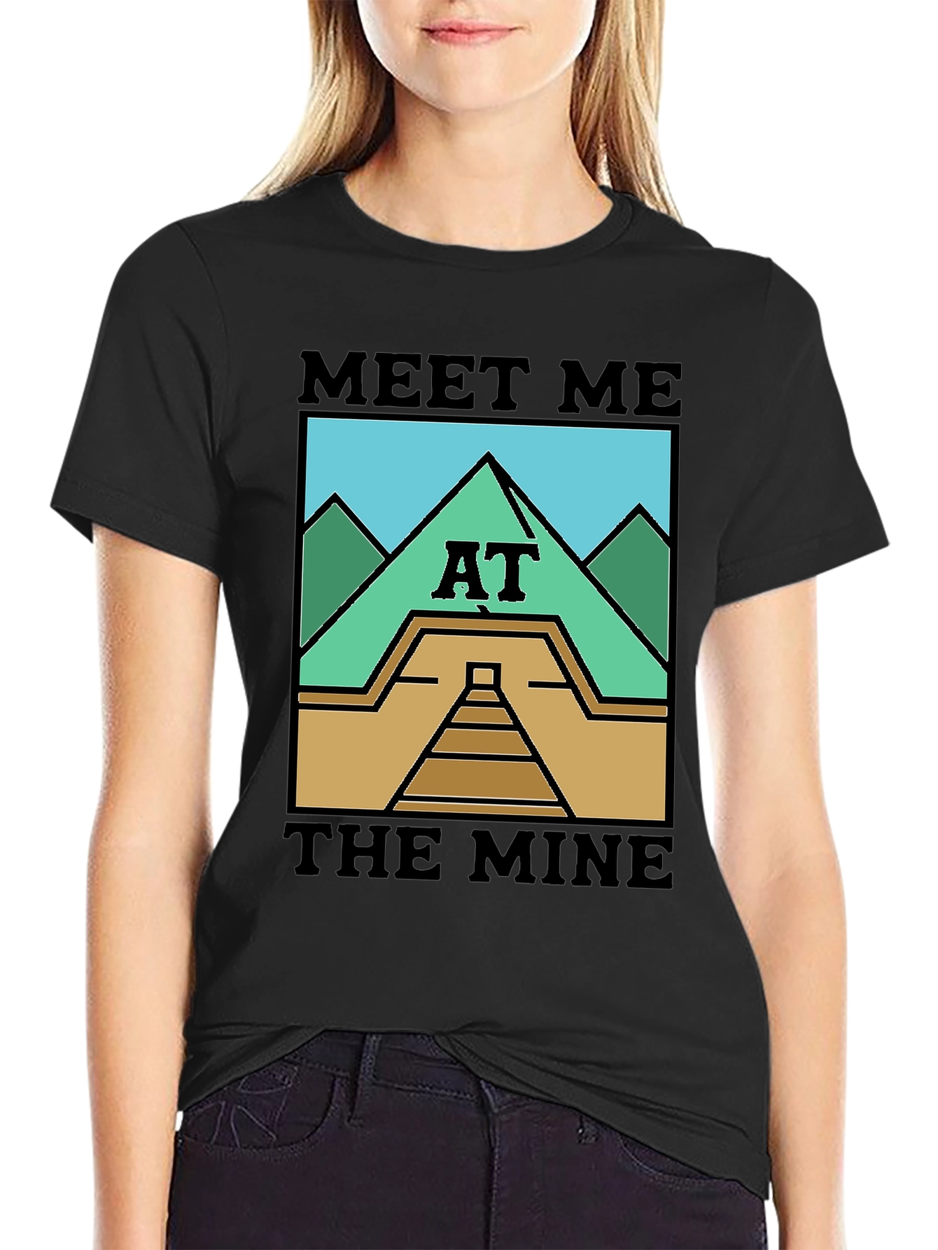 Meet Me At The Mine Graphic Tee