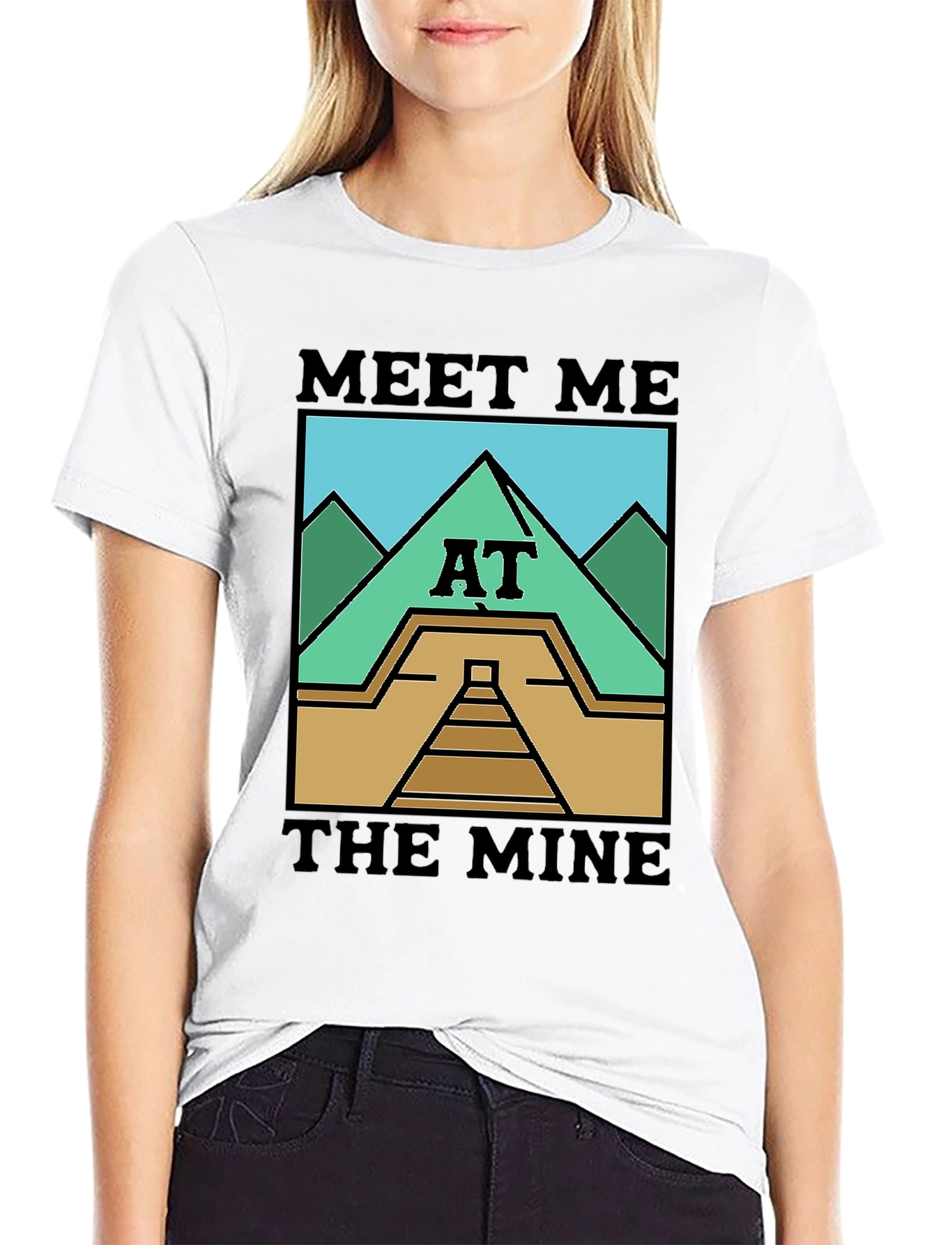 Meet Me At The Mine Graphic Tee