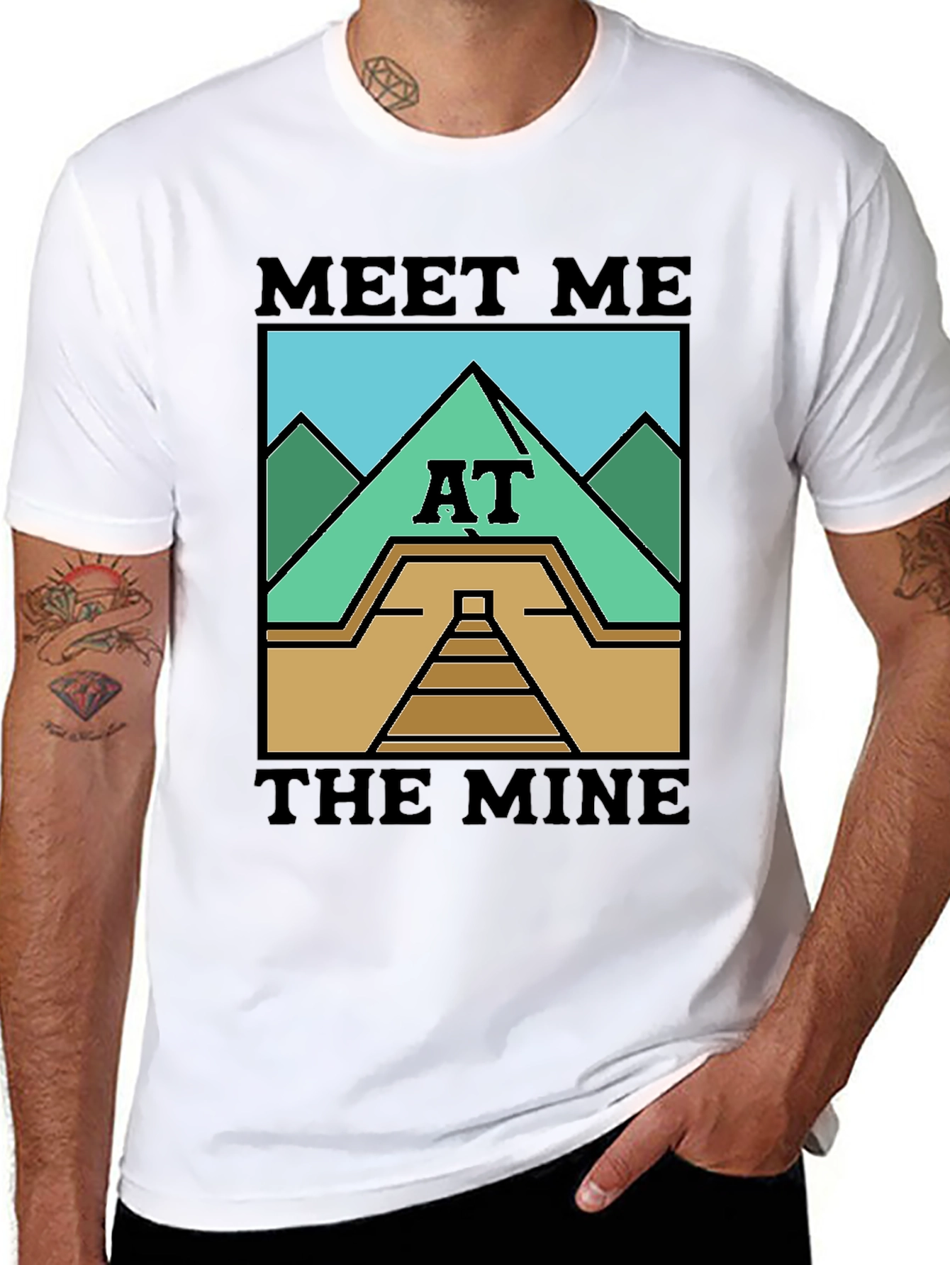 Meet Me At The Mine Graphic Tee