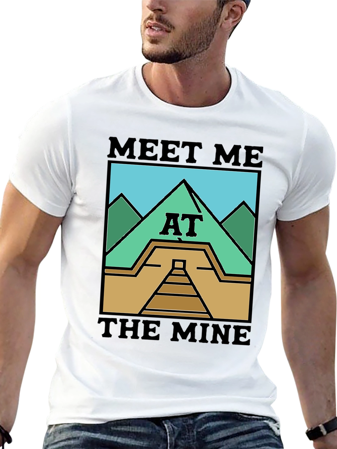 Meet Me At The Mine Graphic Tee
