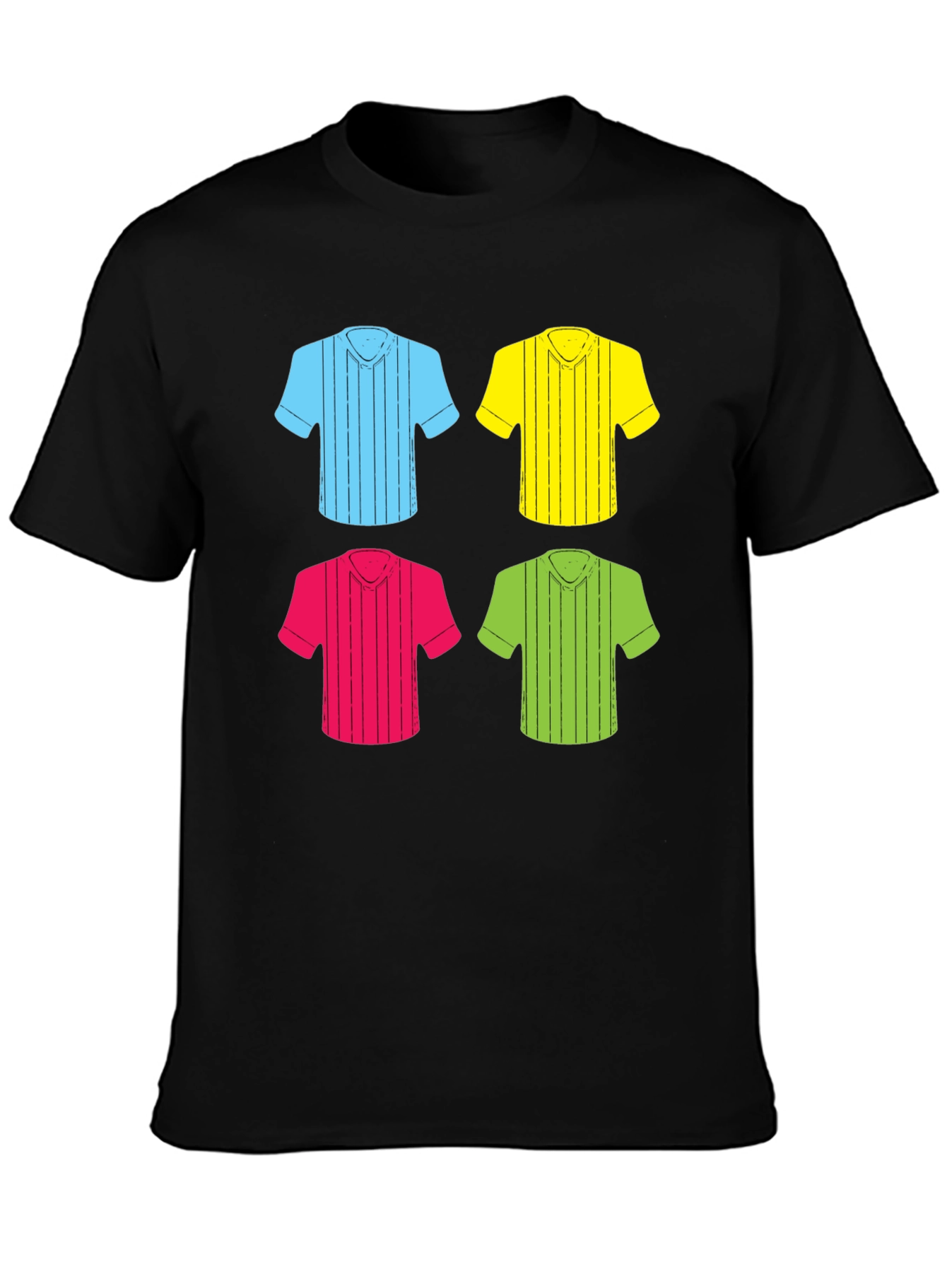 Colorful Shirt Pattern T-Shirt