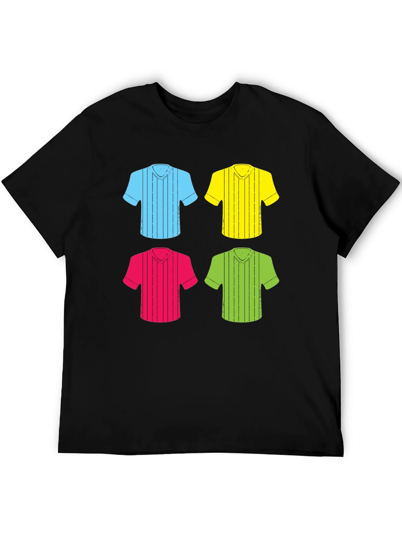 Colorful Shirt Pattern T-Shirt