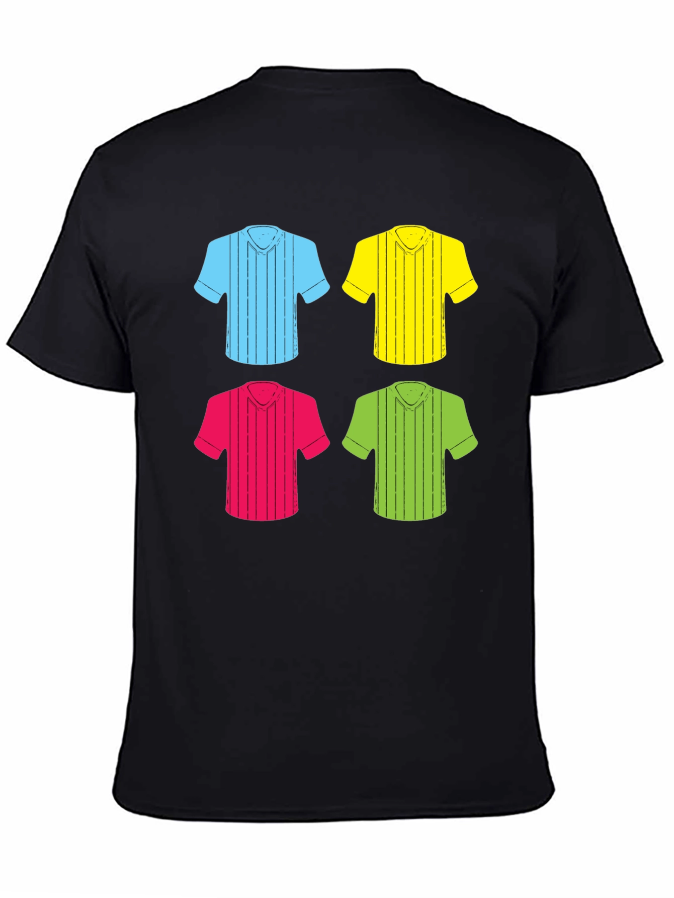 Colorful Shirt Pattern T-Shirt