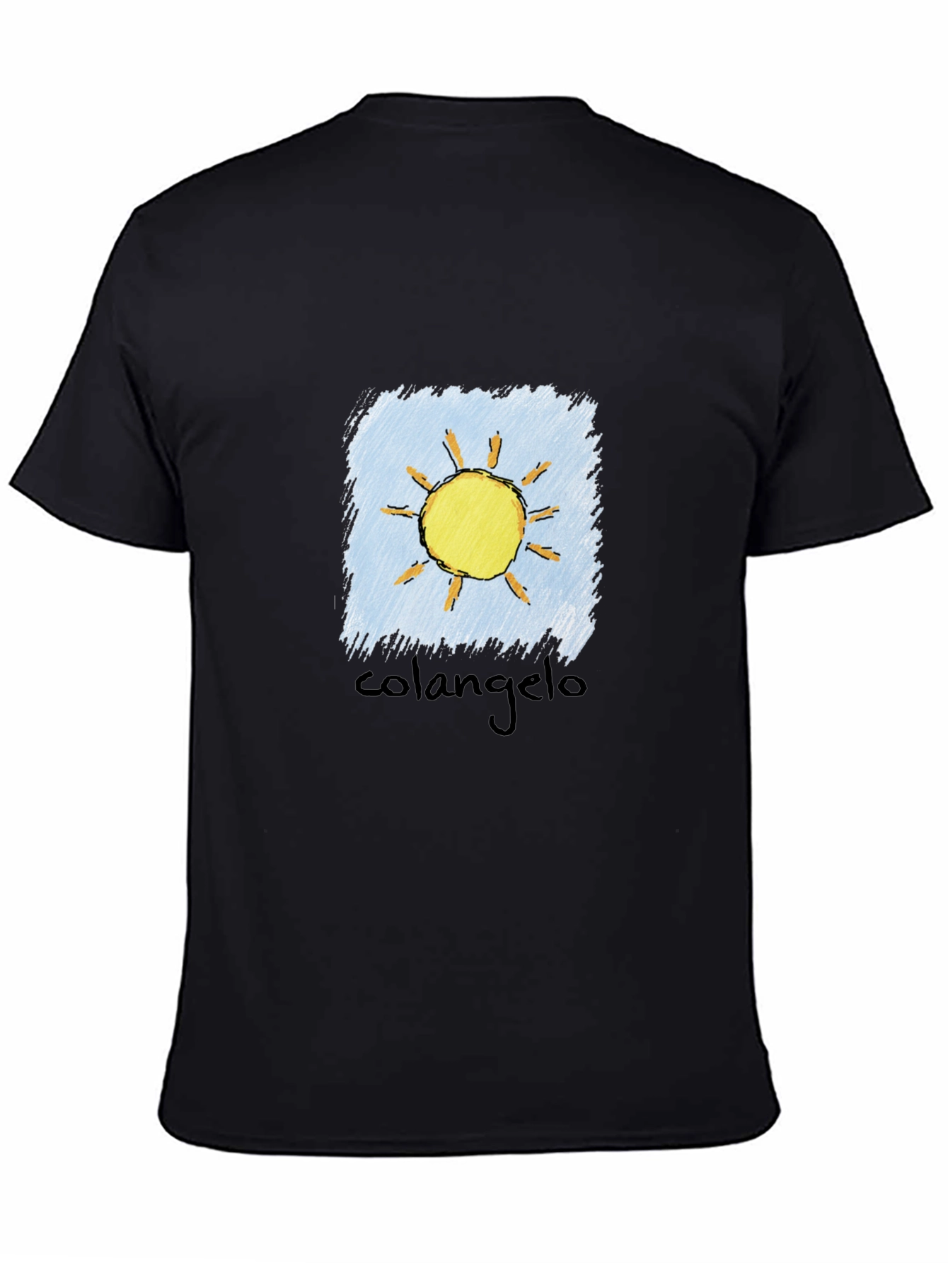 Colangelo Sun Graphic Black T-Shirt