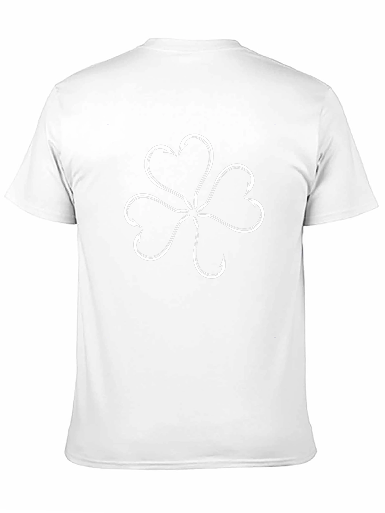 Lucky Fishing Hook Clover T-Shirt