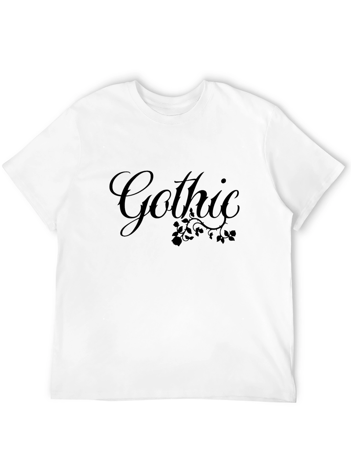 Gothic Vine Black T-Shirt
