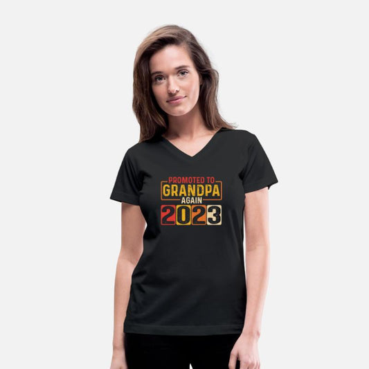 Men's Promoted To Grandpa Again Est 2023