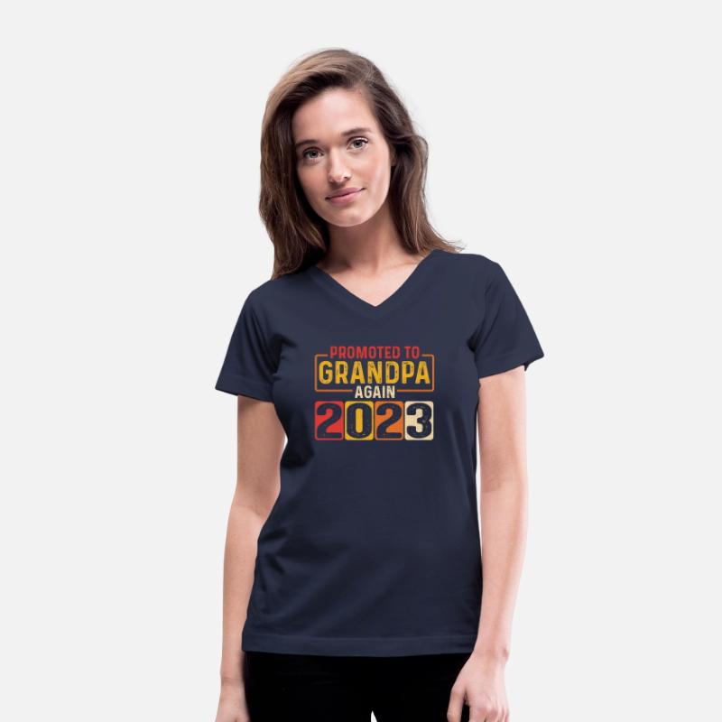 Men's Promoted To Grandpa Again Est 2023