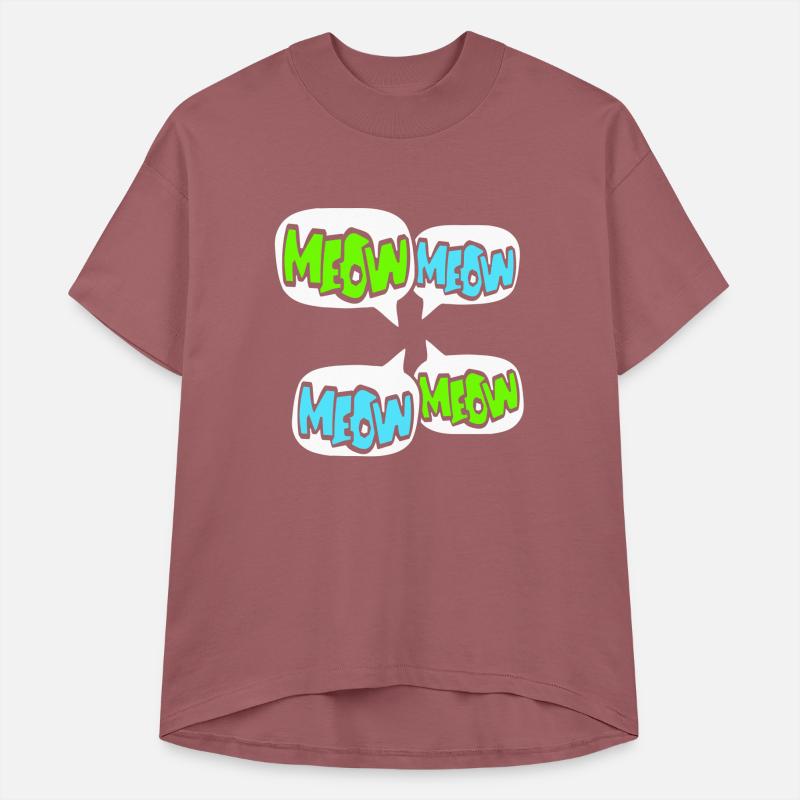 Meow Cat Speech Bubble Cartoon Text Quote Comic