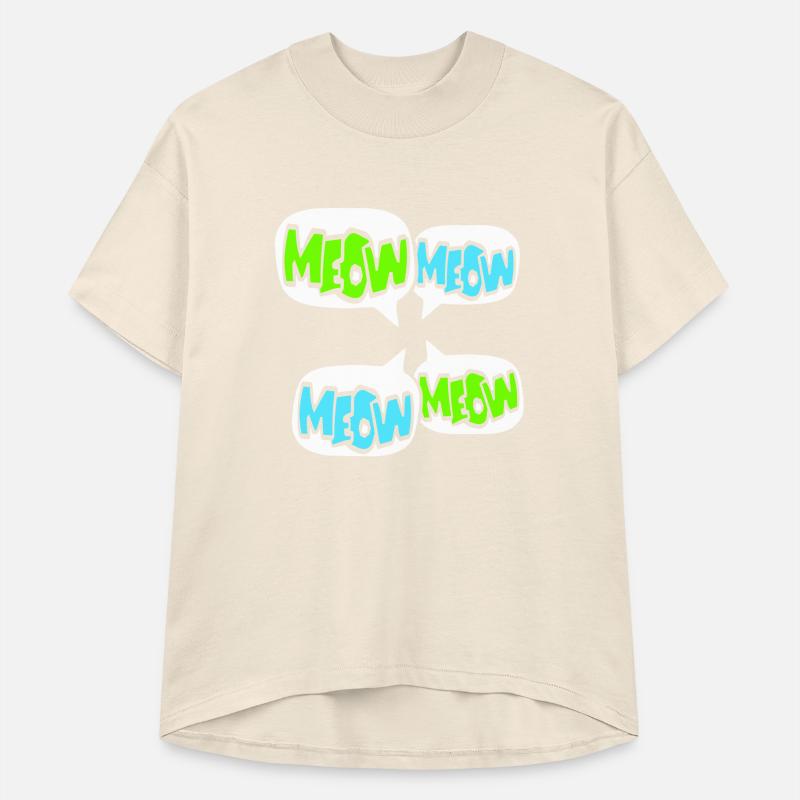 Meow Cat Speech Bubble Cartoon Text Quote Comic