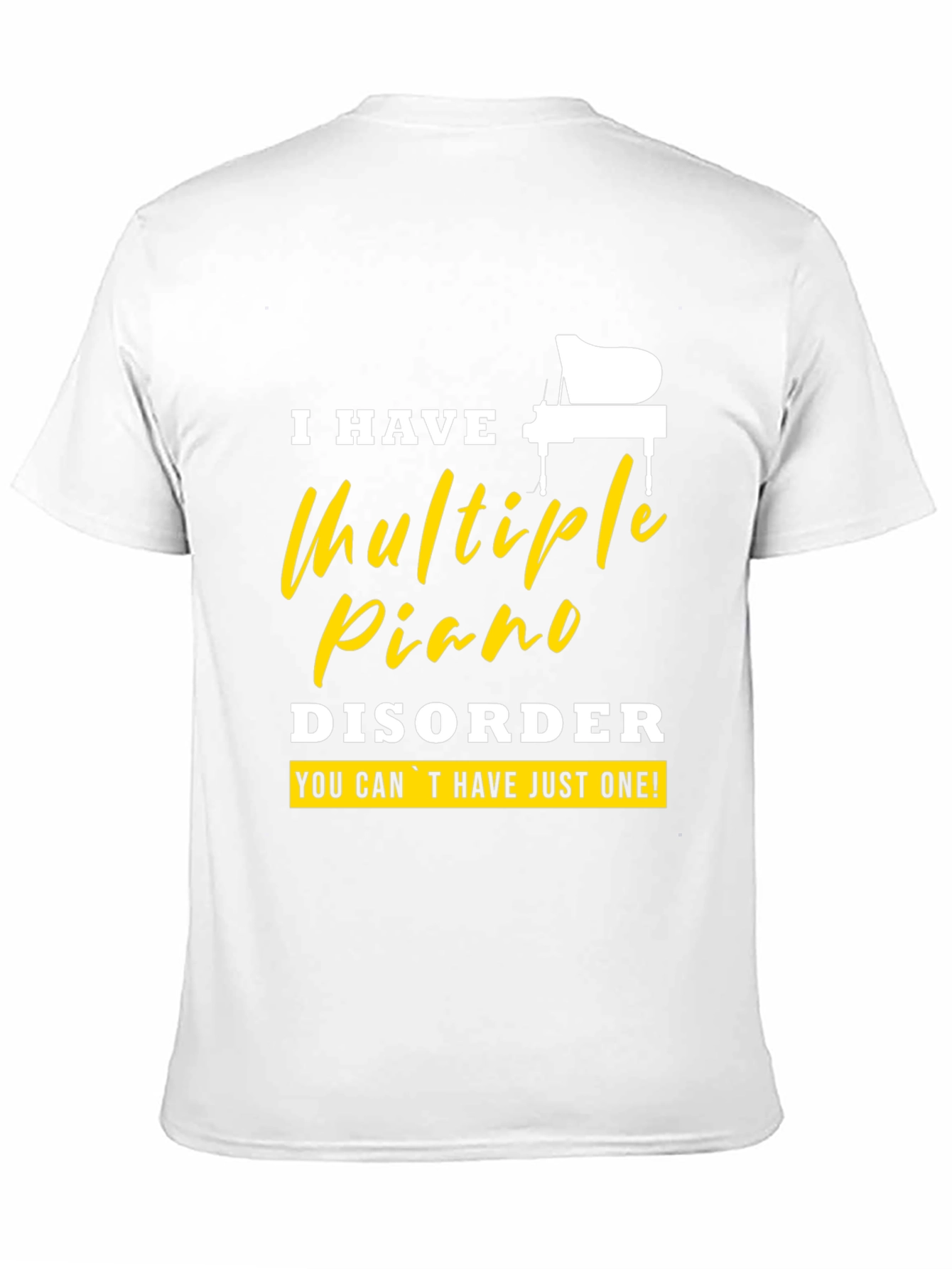 Multiple Piano Disorder Graphic T-Shirt