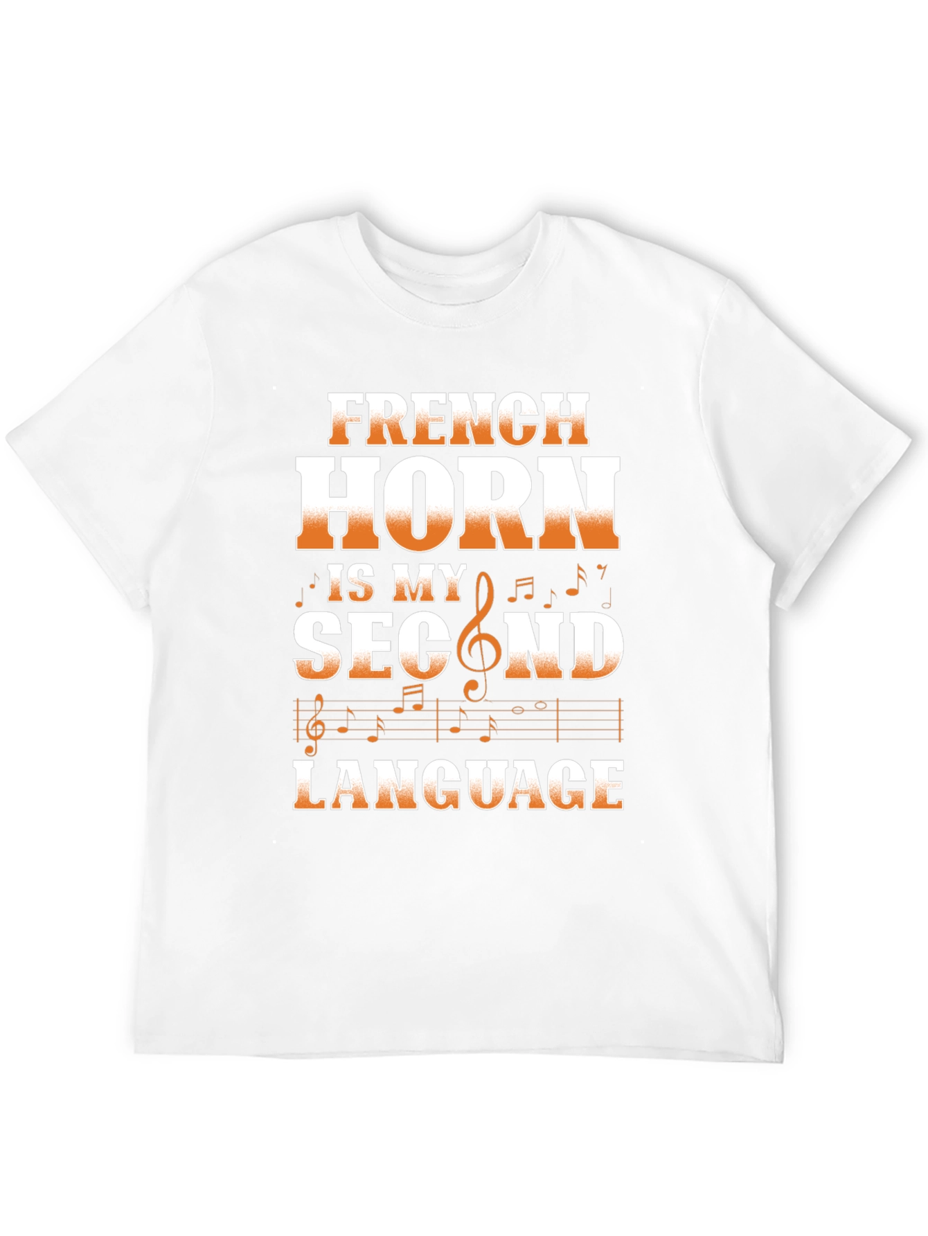 French Horn Second Language T-Shirt