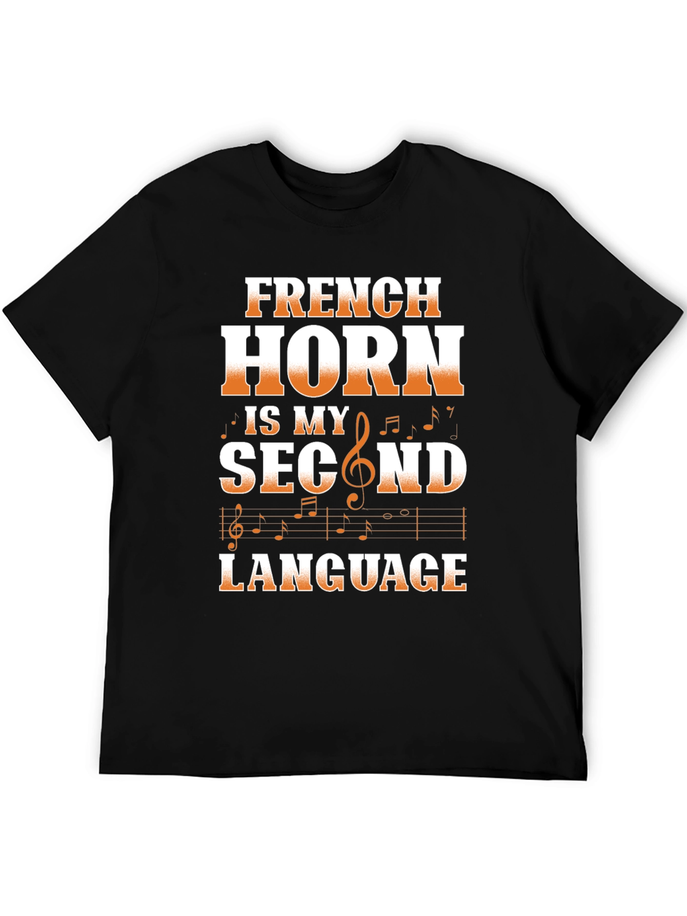 French Horn Second Language T-Shirt