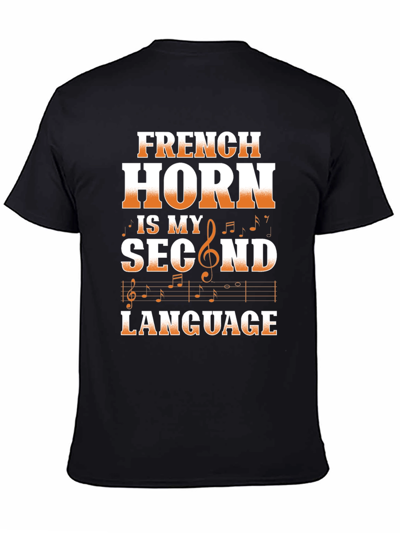 French Horn Second Language T-Shirt