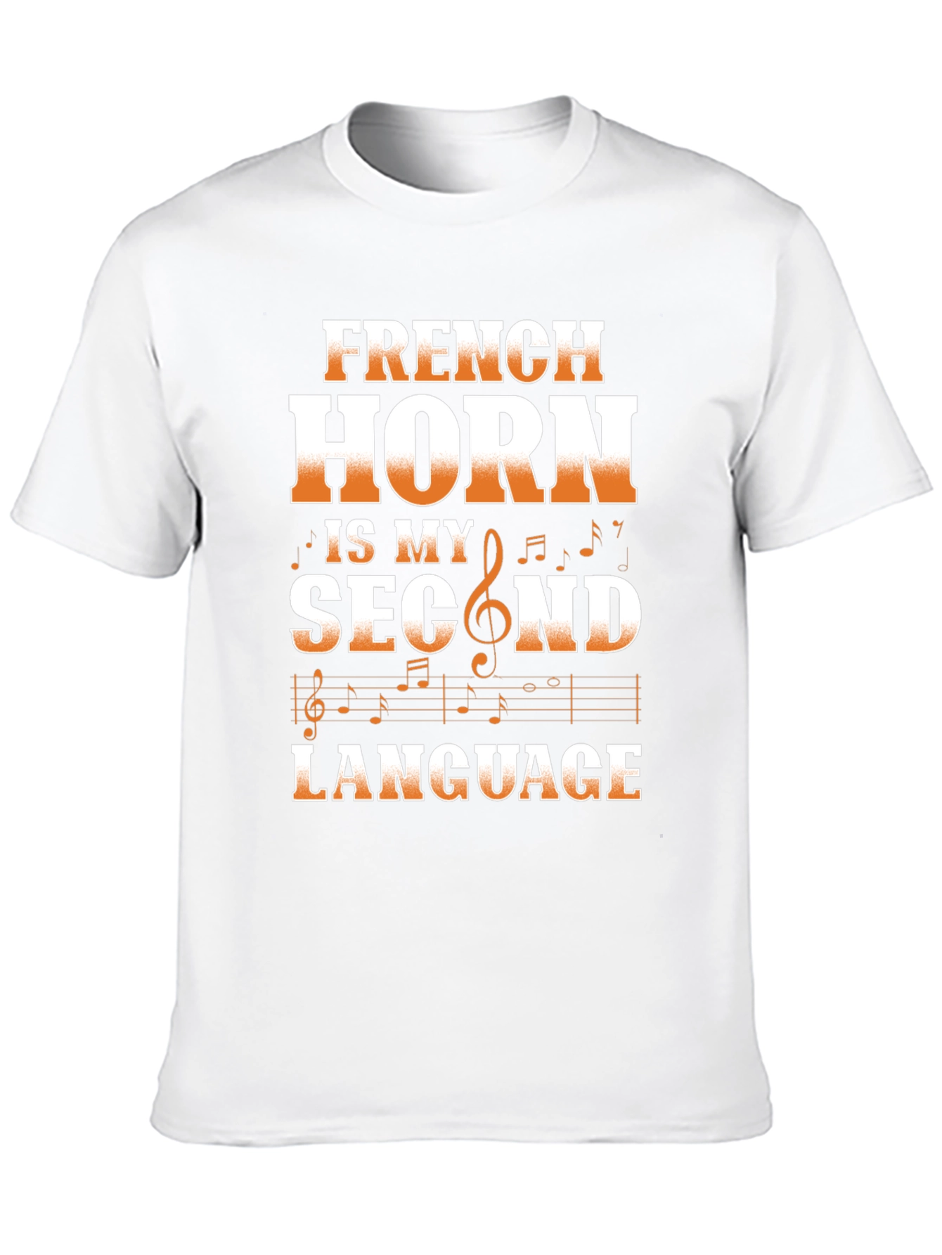 French Horn Second Language T-Shirt