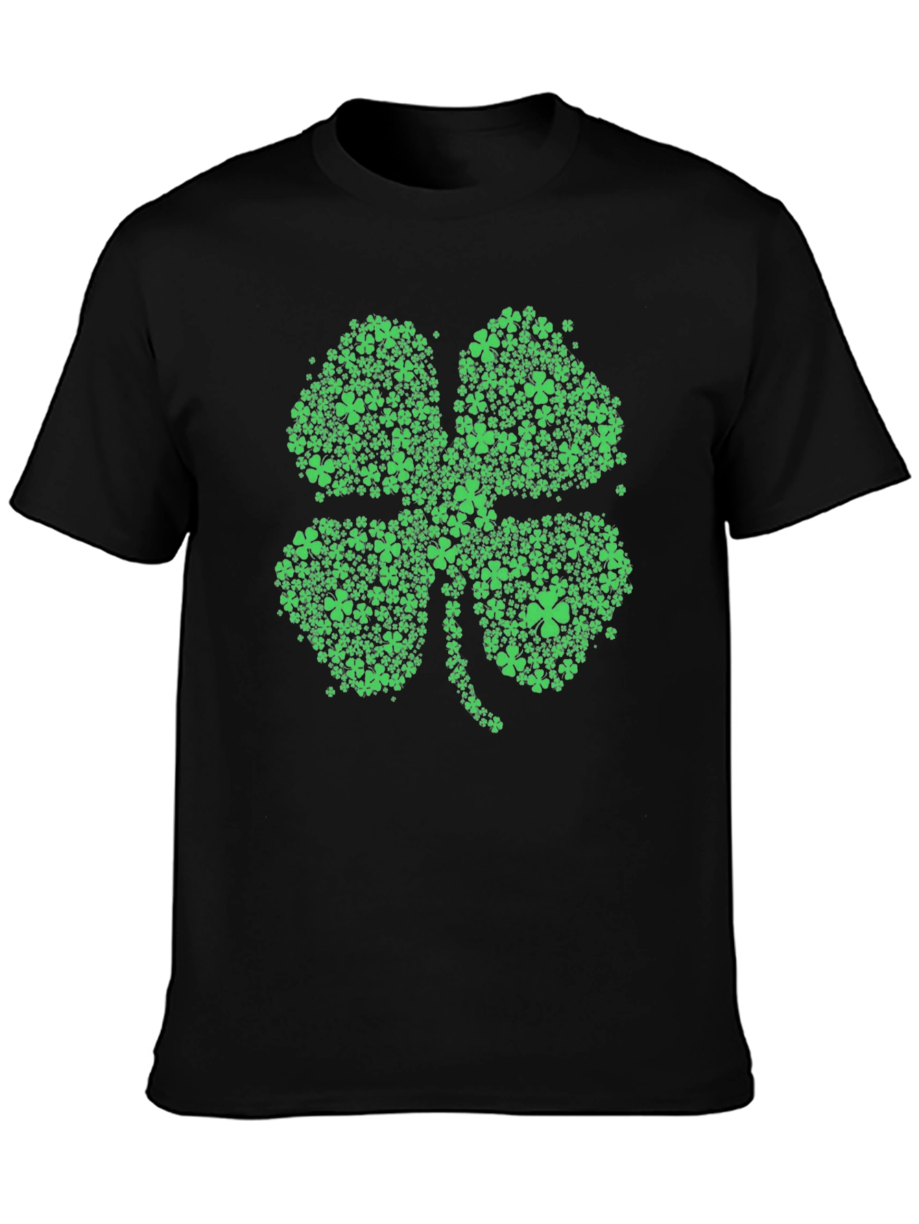 Shamrock T-Shirt - St. Patricks Day Green Clover