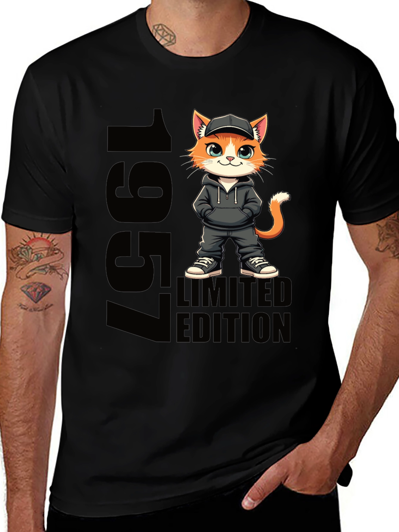 1957 Limited Edition Cat T-Shirt