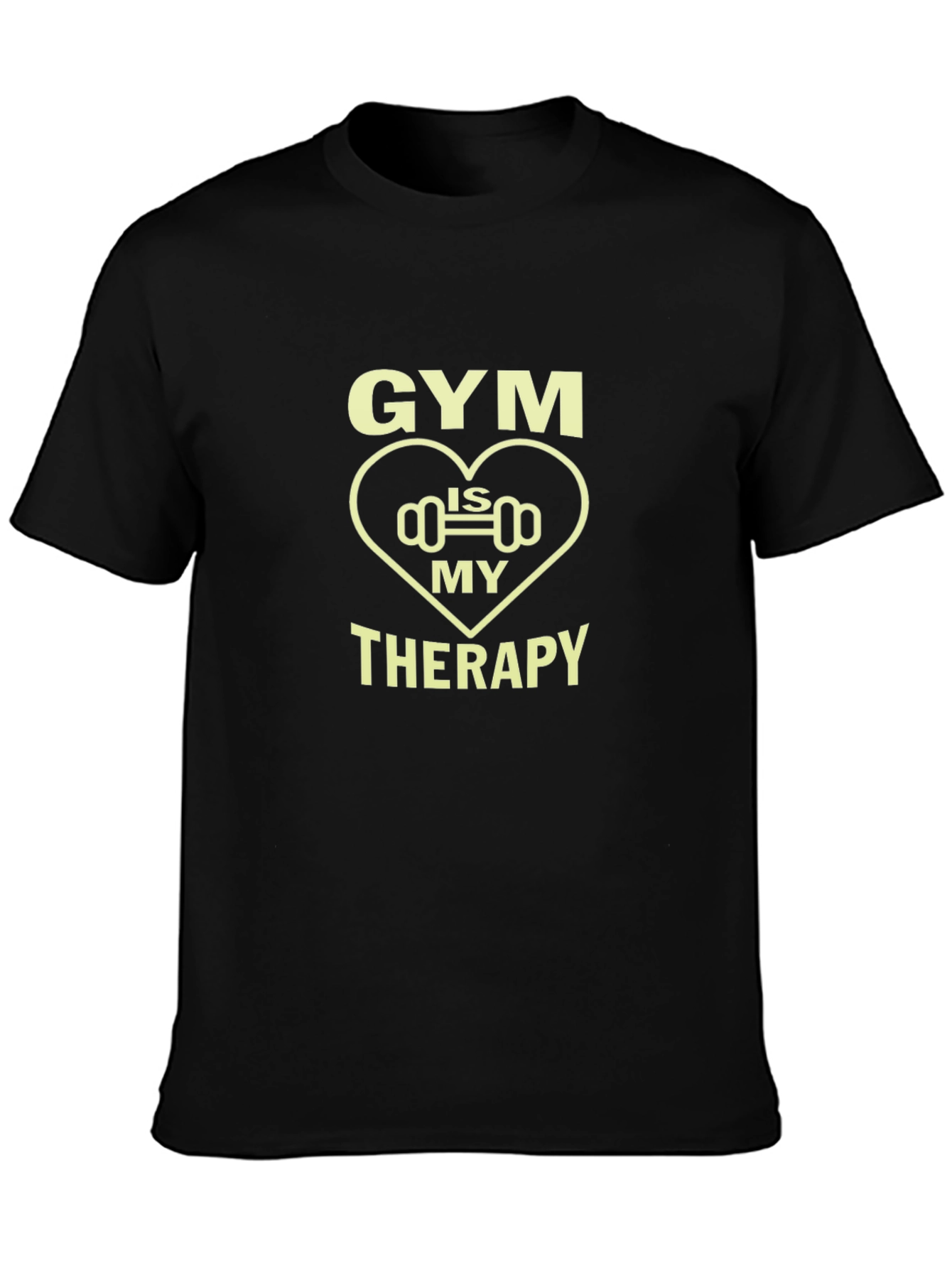 Gym is My Therapy Graphic Tee