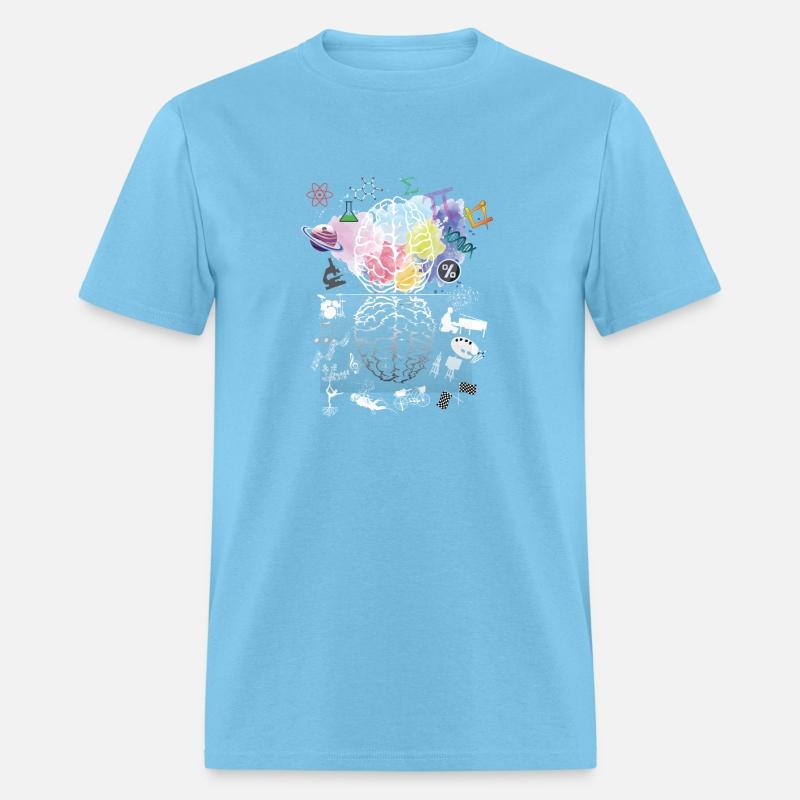 MIND WATER REFLECT SCIENCE ART COLORS FUNNY GIFT