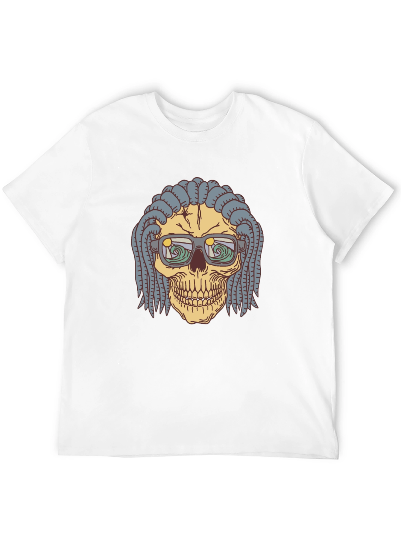 Skull Dreadlocks T-Shirt