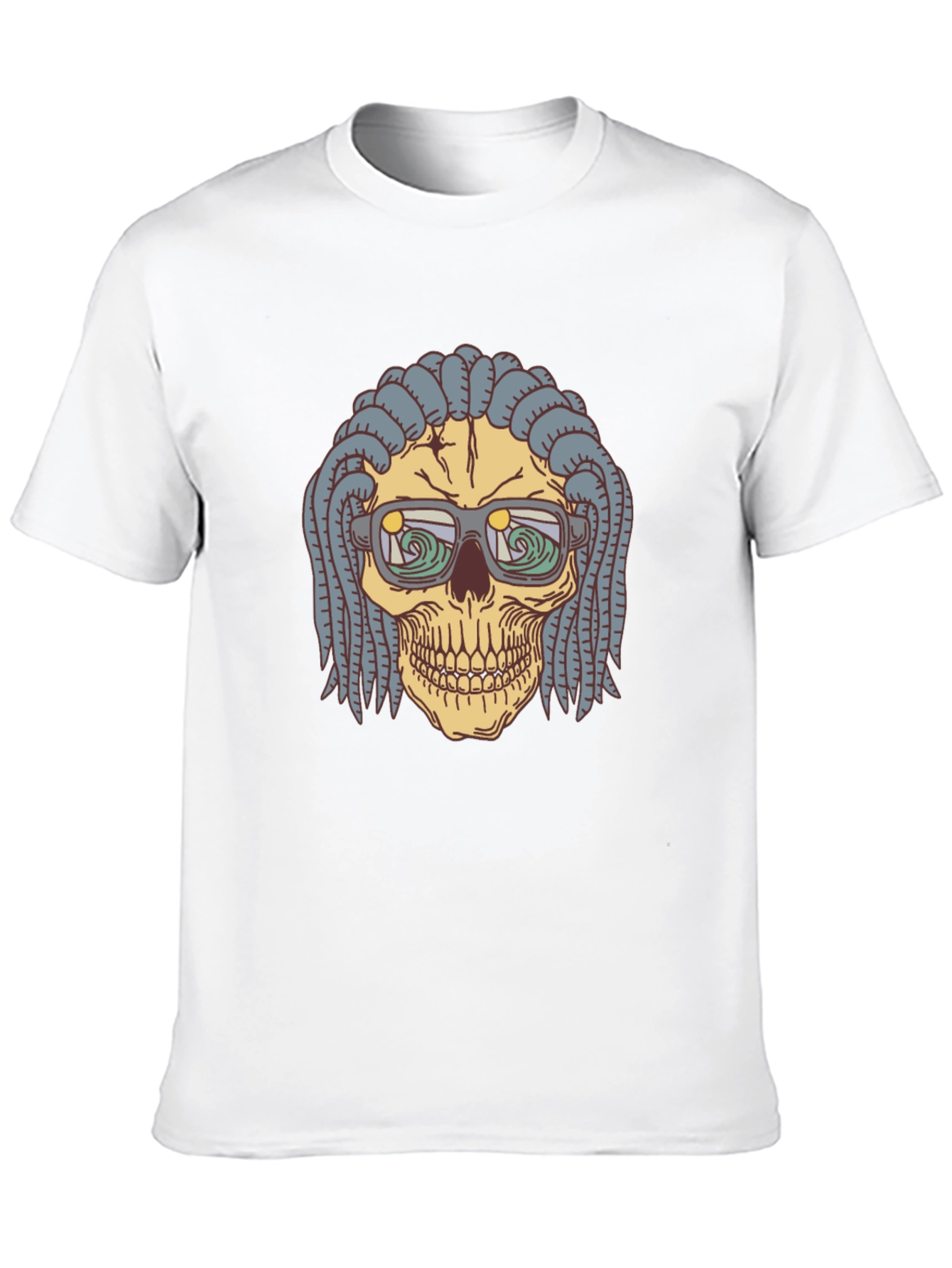 Skull Dreadlocks T-Shirt