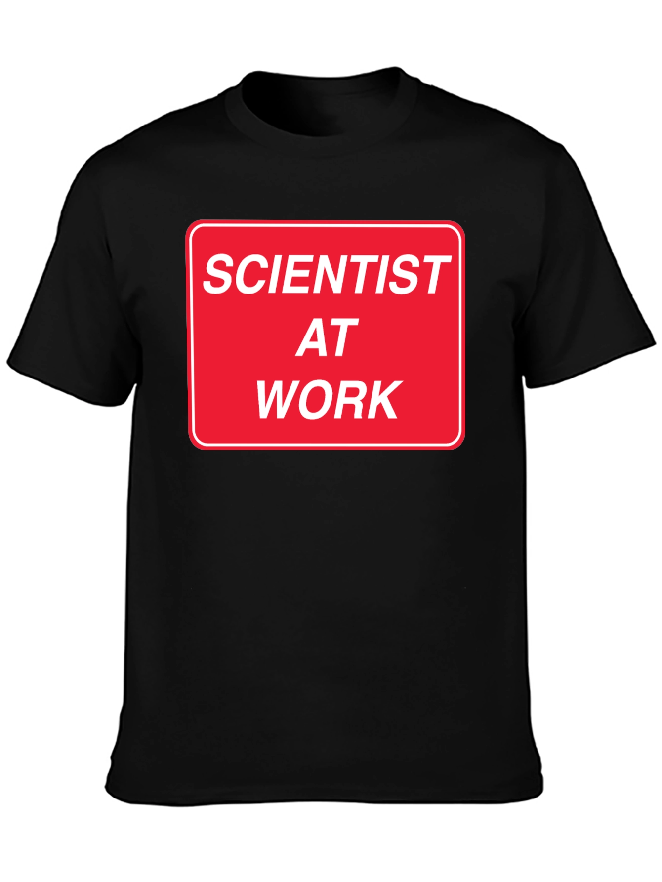 Scientist at Work Novelty T-Shirt