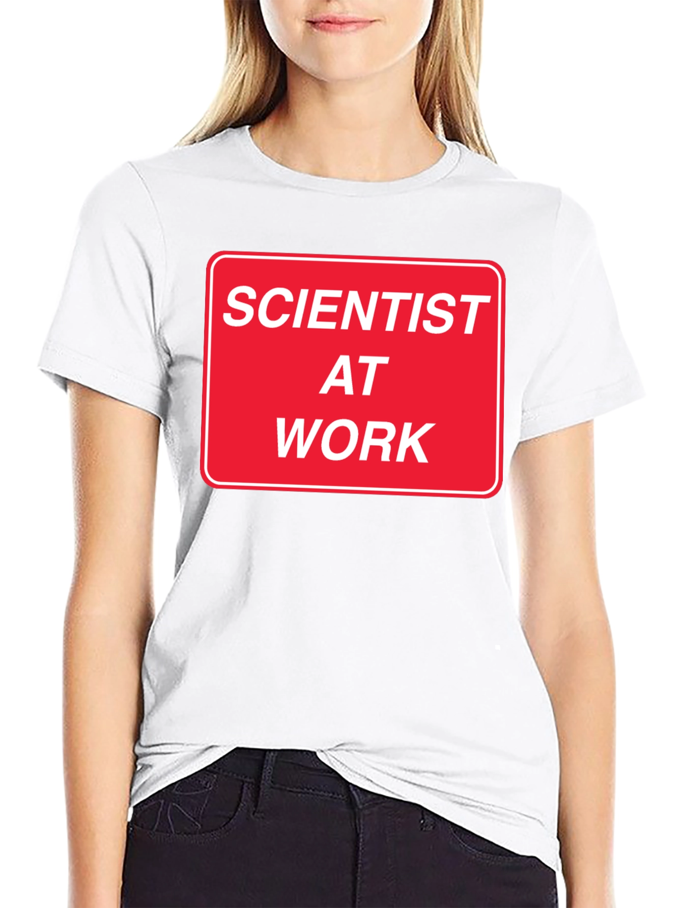 Scientist at Work Novelty T-Shirt