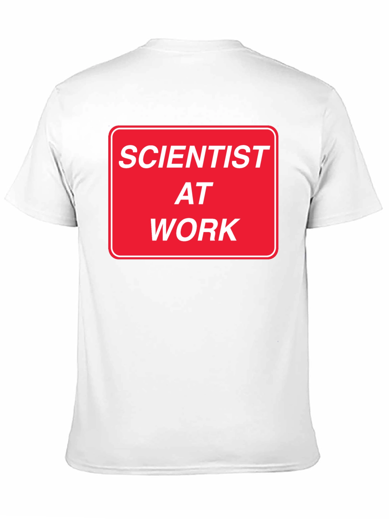 Scientist at Work Novelty T-Shirt