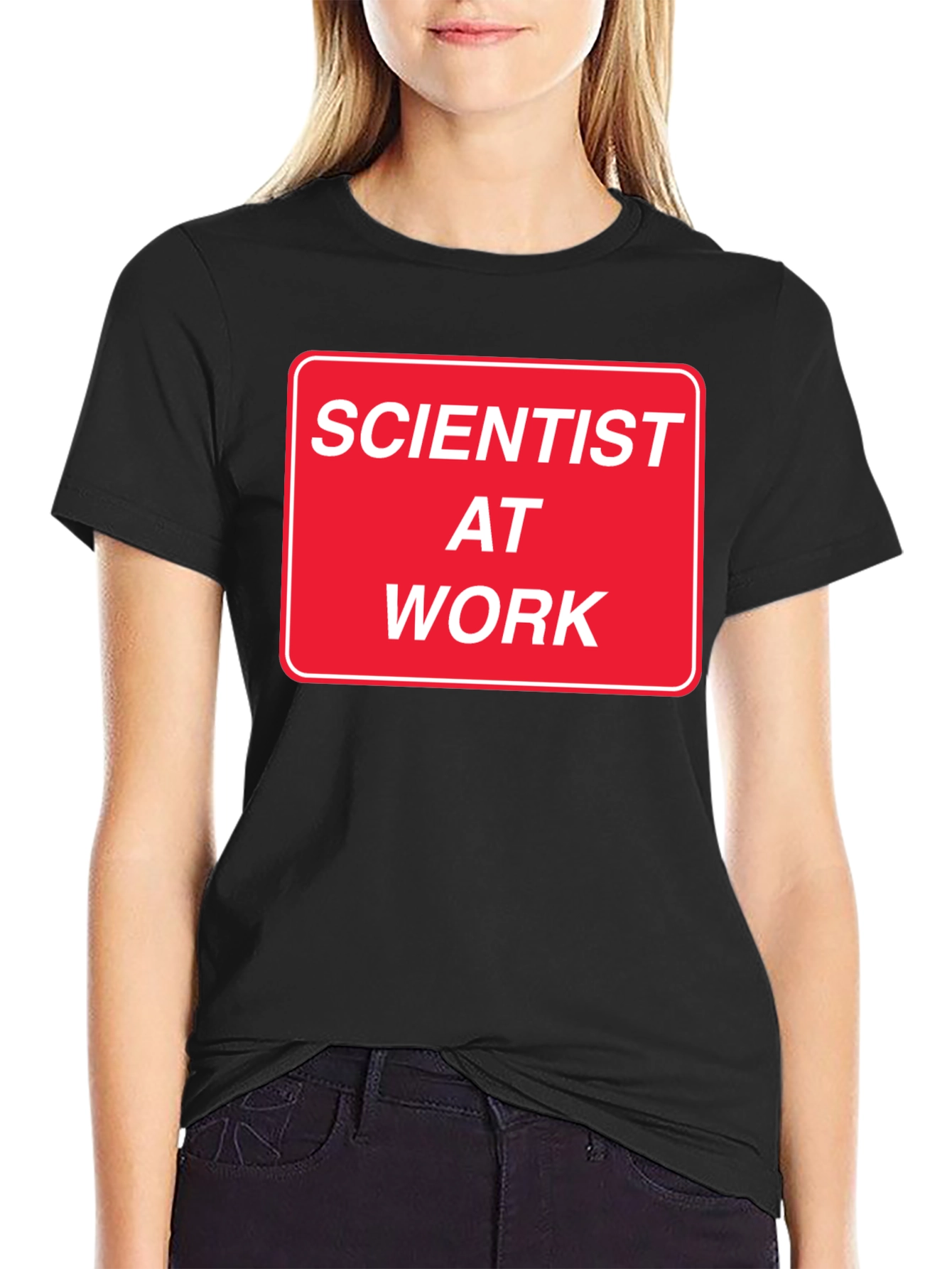 Scientist at Work Novelty T-Shirt