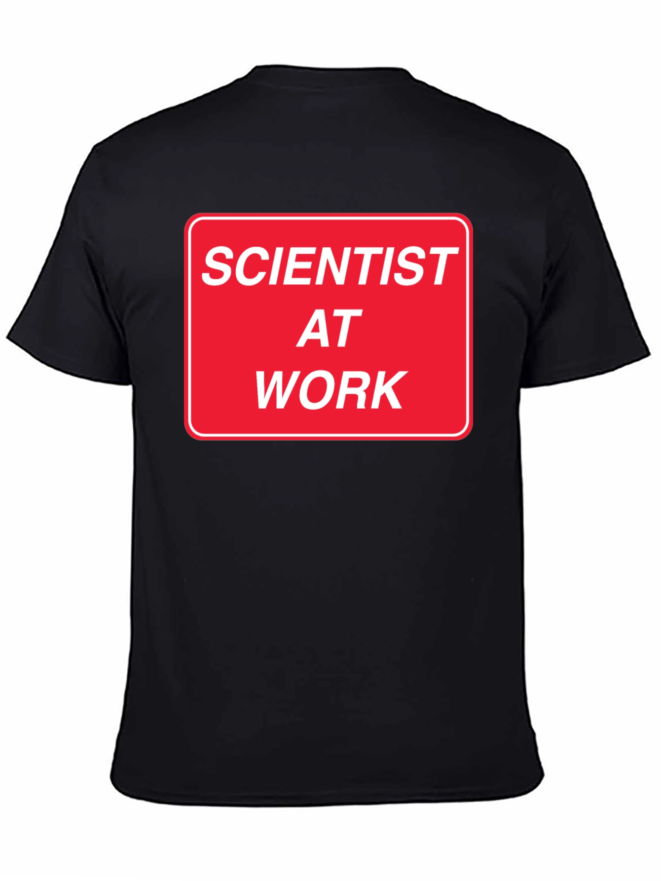 Scientist at Work Novelty T-Shirt