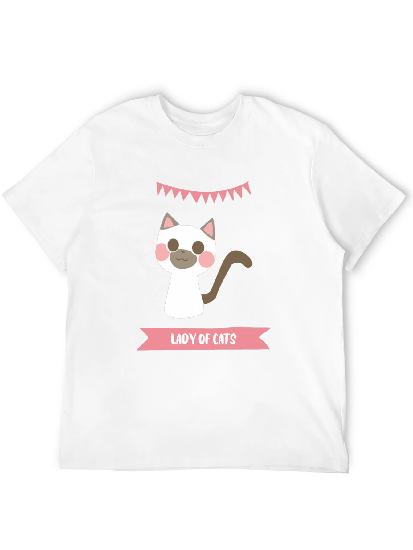 Lady of Cats Graphic T-Shirt - Unisex Black Tee