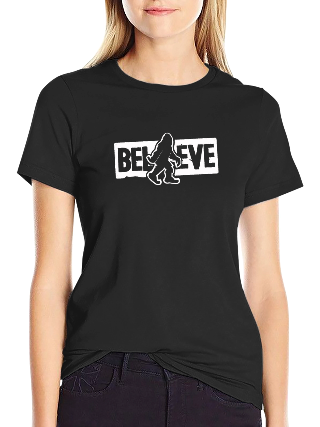Believe Bigfoot T-Shirt - Cryptozoology Tee