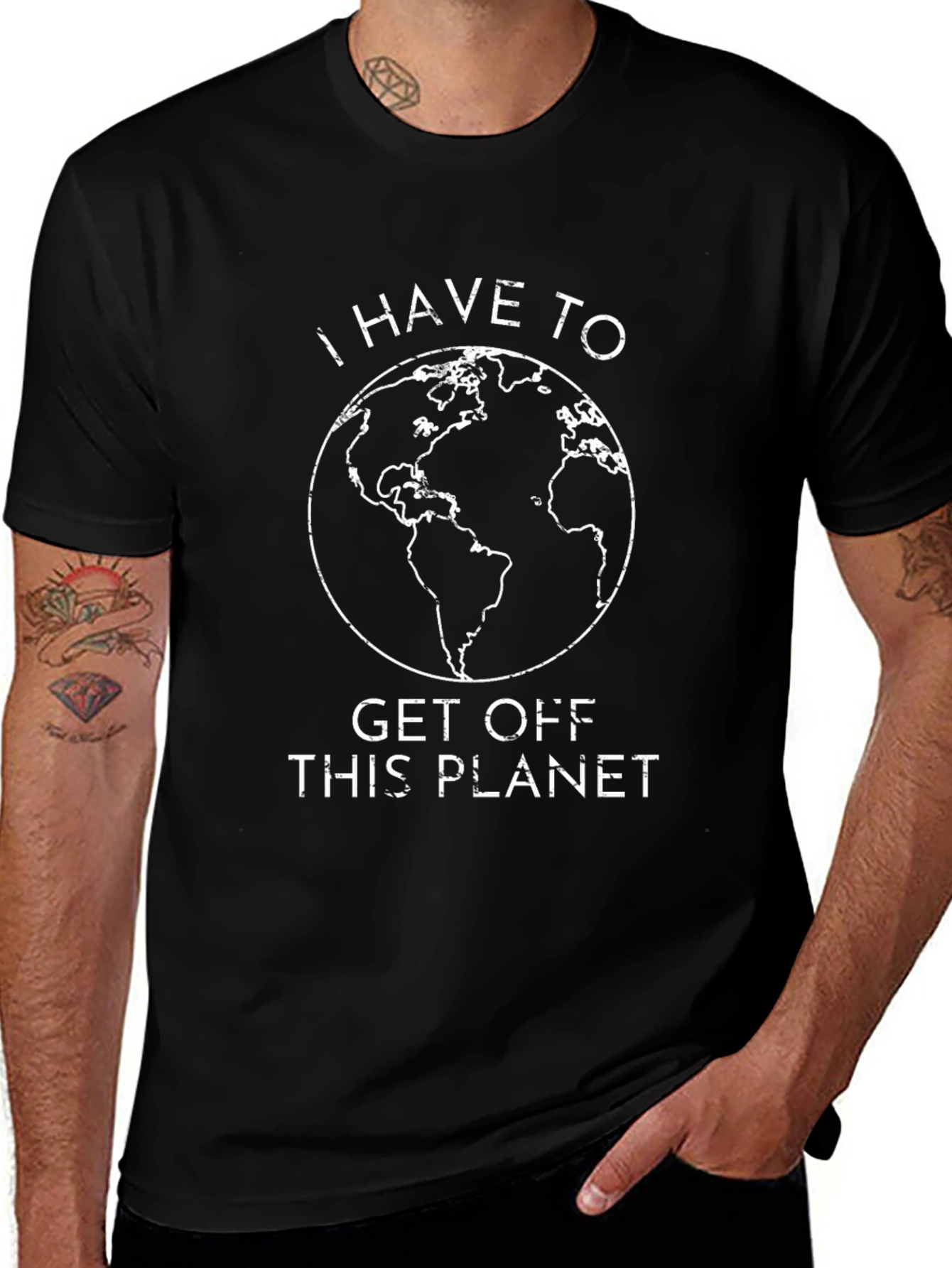 Get Off This Planet Graphic Tee