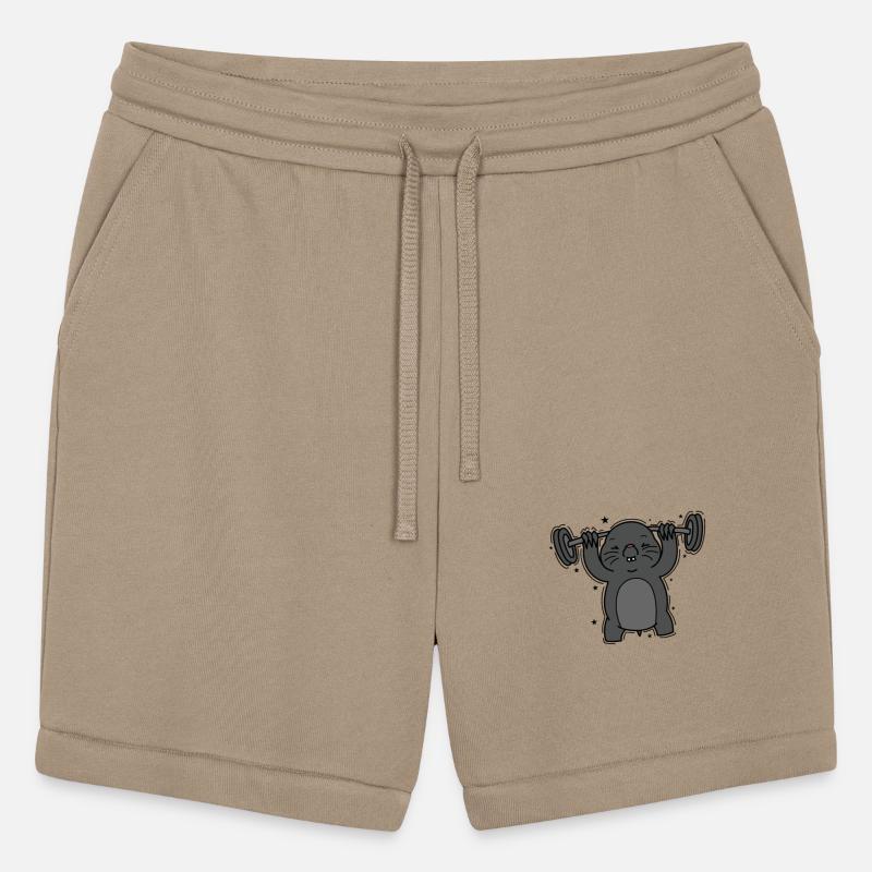 Mole lifting Weights Animal Mound