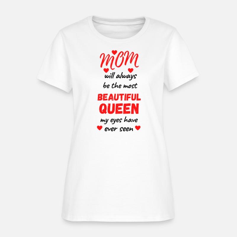 Mom will always be the most beautiful queen my eye