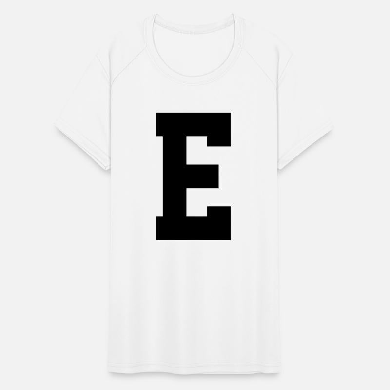 Monogram Superstar Initial letter E