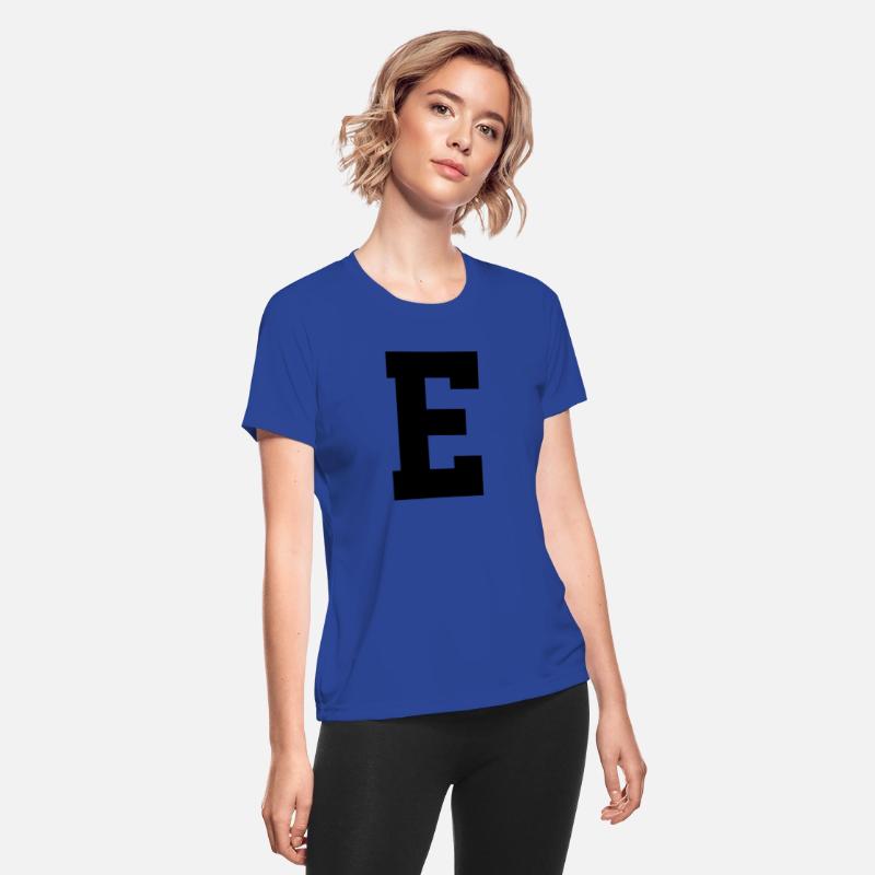 Monogram Superstar Initial letter E