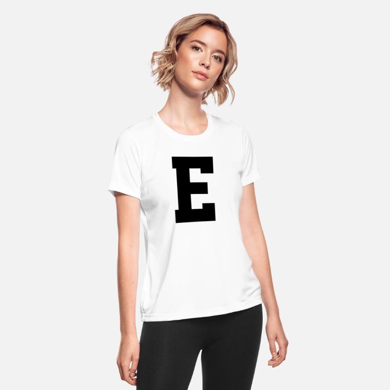Monogram Superstar Initial letter E