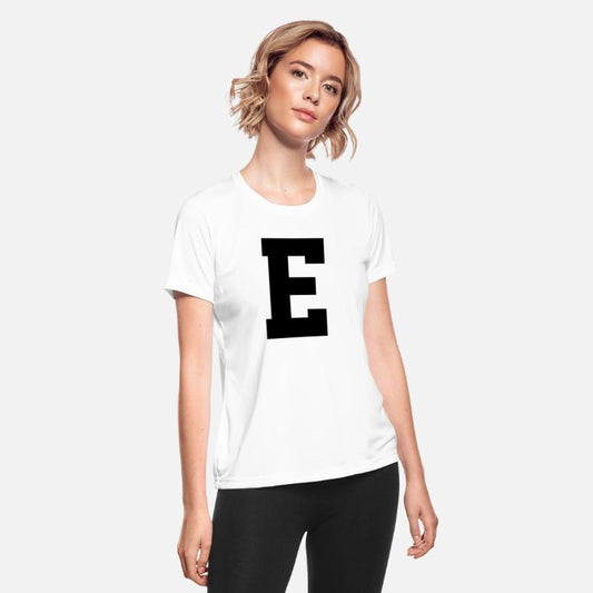 Monogram Superstar Initial letter E