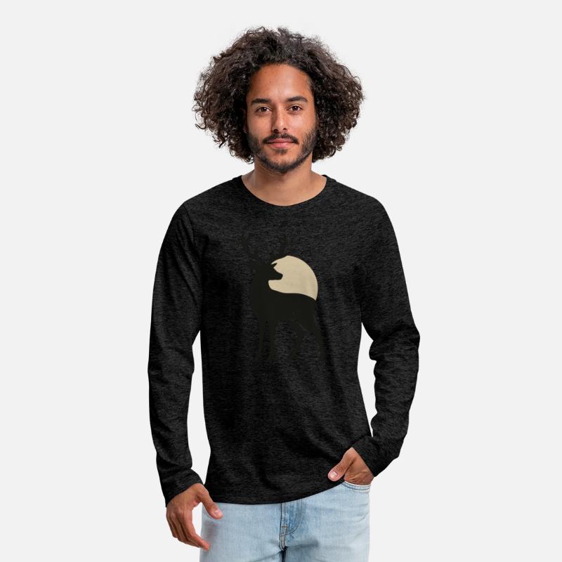 Moonlit Stag – Silent Elegance in the Wild